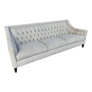 Arhaus Tufted Back Sofa For Sale
