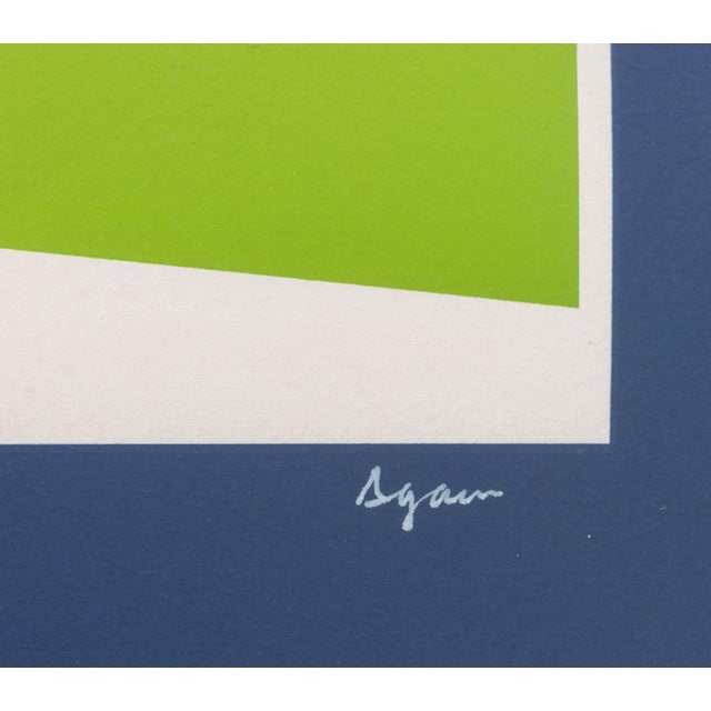 Yaacov Agam "Composition I" Screenprint, Circa 1975 For Sale In New York - Image 6 of 8