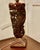Oriental Folk Art Carved Teak Dragon Lamp, 1930s For Sale - Image 4 of 12
