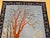 Vintage Persian Tabriz Pictorial Rug, Hand-Knotted Wool, Winter Forest Scene, Blue & Ivory, 4x6 For Sale - Image 9 of 16