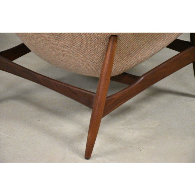 Wood Henry Klein for Bramin Teak Lounge Chair For Sale - Image 7 of 13