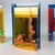 Red Colored Acrylic Glass Photo Frames, 1980, Set of 3 For Sale - Image 8 of 9