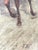 De Voe Signed Impressionist Equestrian Horse Jockeys Oil on Canvas For Sale - Image 4 of 8