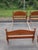 American Vintage Cannonball American Colonial Carved Cherry Wood Twin Size Bedframe - A Pair For Sale - Image 3 of 11