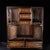 Brown Vintage Chinese Huali Rosewood Burl Wood "Treasure" Cabinet / Tea Cabinet For Sale - Image 8 of 10