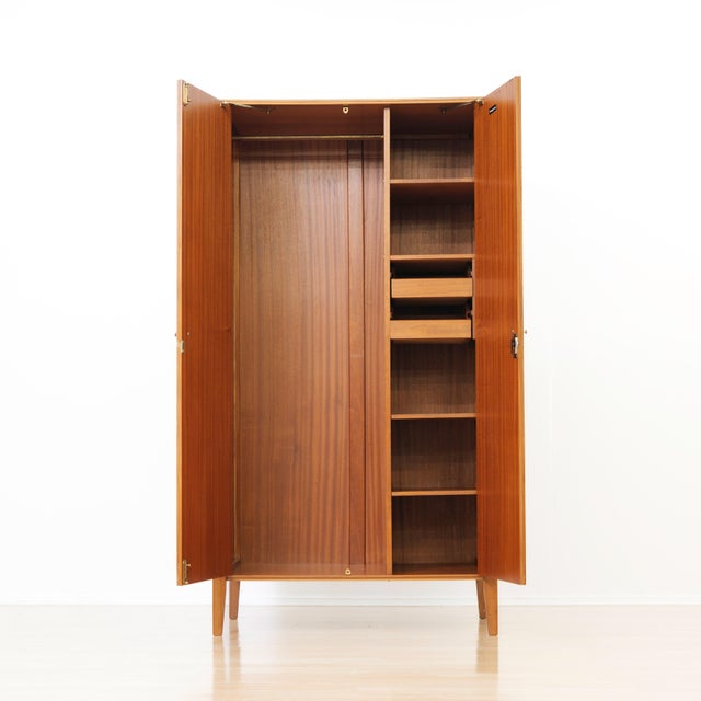 Mid Century Armoire by A. Younger LTD For Sale - Image 4 of 11