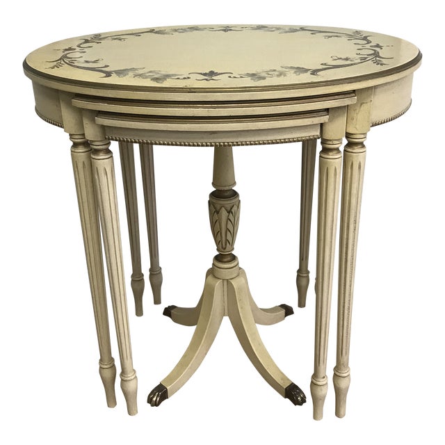 Imperial Grand Rapids French Style Nesting Tables Set of 3 Chairish
