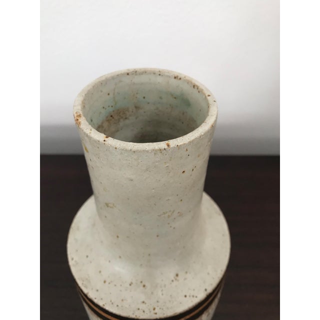 Italian Stoneware Vase by Bruno Gambone, 1960s For Sale - Image 4 of 7