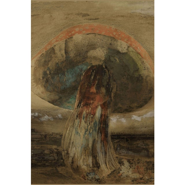 1850 Vintage Mushroom Art Print by Victor Hugo, Surreal Botanical Wall Art - 24" X 18" For Sale In Buffalo - Image 6 of 8