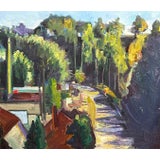 James Hartman California Plein Air Expressionist Landscape Oil Painting For Sale