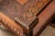 Brown 1880 Victorian Carved Mahogany Open-Back Monogram Armchair For Sale - Image 8 of 15