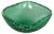 Green Murano Glass Bullicante Ashtray, Italy, 1970s For Sale