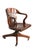 American Early 20th Century Classic Bank of England Jury Style Swivel Tilt Office Desk Chair by Sikes For Sale - Image 3 of 14