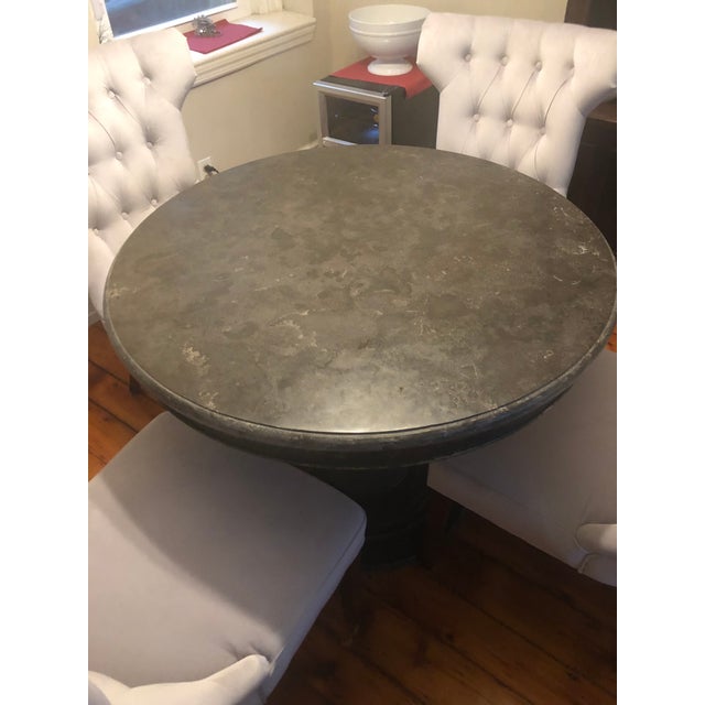 Modern Arhaus Luca Bluestone Luca Dining Table Chairish