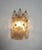 Pair of Murano Italian Poliedri Smoked Glass Wall Sconces For Sale - Image 10 of 11