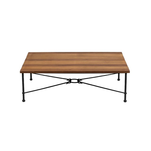 Eden Outdoor Table in Painted Iron by Il Bronzetto For Sale - Image 4 of 4