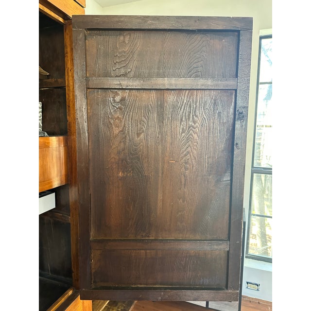 Early 20th Century Chinese Wedding Storage Armoire and Trunk For Sale - Image 9 of 12