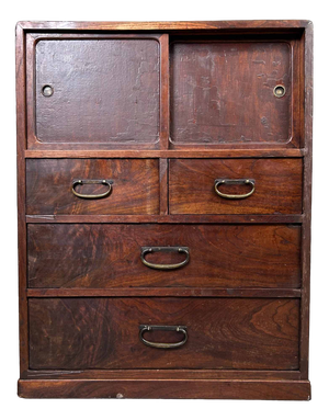 Taisho Era Tansu Storage Cabinet, Japan, 1920s