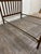 Antique Full Size Northwestern MFG Co Arts & Crafts Mission Tiger Oak Bed For Sale - Image 4 of 18