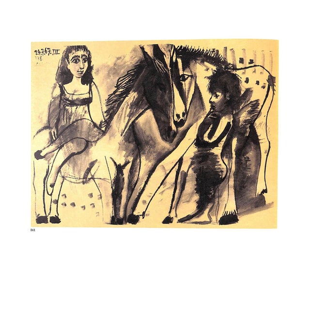 "Picasso: His Recent Drawings 1966-1968" 1969 Feld, Charles For Sale - Image 4 of 11