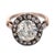 Victorian Early 20th Century Victorian Gia 3.65 Carat Old Mine Cut Diamond 14k Yellow Gold Cluster Ring, Size 7 For Sale - Image 3 of 6
