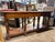 Mid-Century Modern Theodore Alexander Leather Top Console Table For Sale - Image 3 of 6
