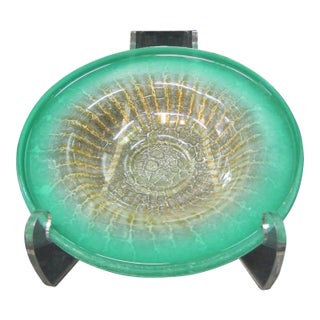 Early 20th Century IKORA Art Glass Bowl by WMF For Sale