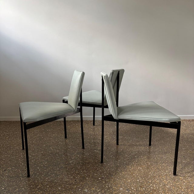 Modern Chairs by Wim Den Boon, 1950s, Set of 3 For Sale - Image 11 of 11