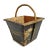 Vintage wood village work basket from Mongolia. Original aged patina with signs of age and use. Each is a unique piece...