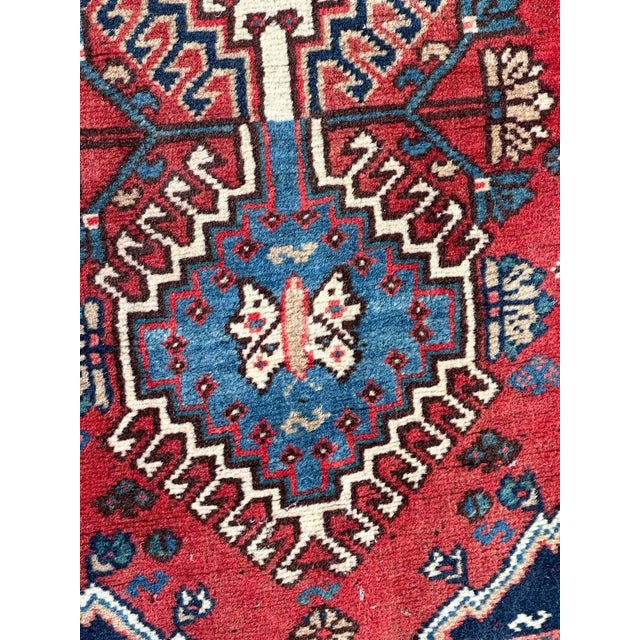 Small Vintage Yalameh Rug from Bobyrugs, 1980s For Sale - Image 6 of 17