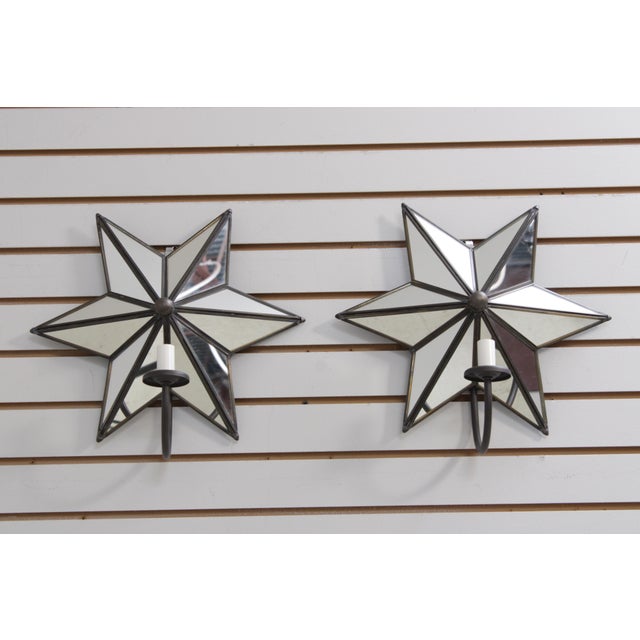 Age: Approx: 20 Years Old Details: Nice Decorative Lighted Sconces Quality Construction Traditional Style 12 Mirrors Per...