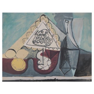 After Pablo Picasso, Table with Lemons, 1960, Lithograph For Sale