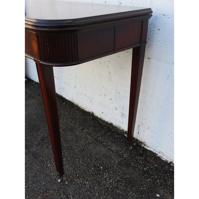 Inlay Extension Console Card Dinette Dining Extension Table 6322 For Sale - Image 18 of 18