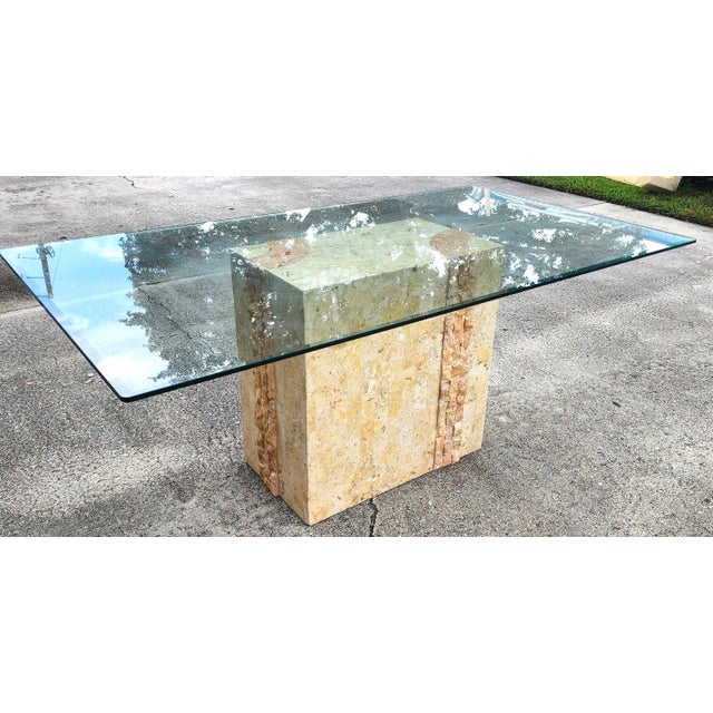 Maitland Smith Style Bamboo & Tessellated Dining Chairs Set of 6 For Sale - Image 15 of 15