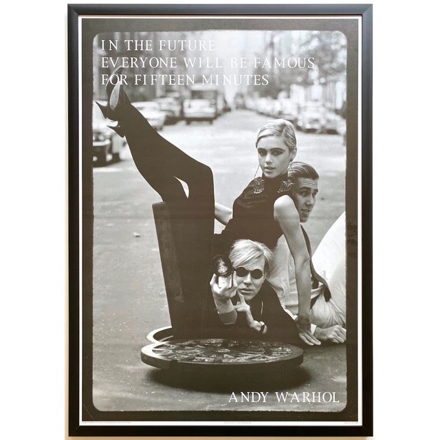 アート・デザイン・音楽 ANDY WARHOL PHOTOGRAPHY Andy Warhol Foundation Offset Lithograph Print Pop Art