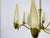 Stilnovo Mid-Century Modern Italian Brass and Glass Chandelier, 1960s For Sale - Image 10 of 13