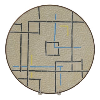 Mid-Century Mosaic Bowl by R. Zimmermann for Ritter, 1950s For Sale