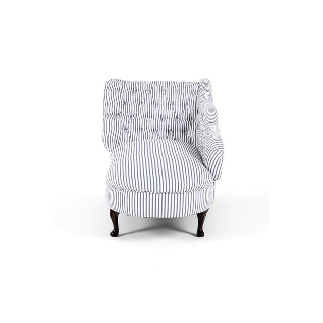French Button Back Chaise Lounge For Sale - Image 3 of 15