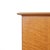 Handsome mid century modern armoire by Alfred Cox Furniture featuring beautifully figured book matched front African...