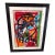 1970s Peter Keil Abstract Graffiti Large Portrait Painting For Sale
