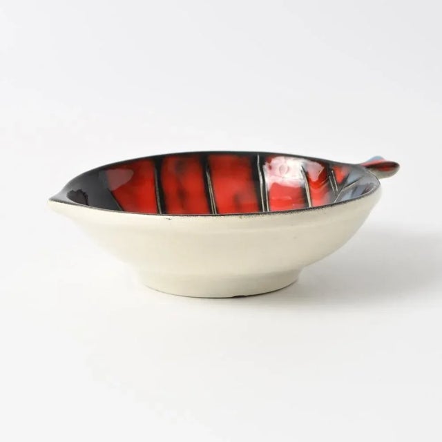 Ceramic Mid-Century Italian Fish-Shaped Bowl from Sica, 1960s For Sale - Image 7 of 10