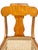 Early 20th Century Pair of Antique Tiger Maple & Birds Eye Maple Sheraton Style Chairs For Sale - Image 5 of 11