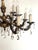 Antique French Brass and Lead Crystal Twelve-Light Chandelier, 1920s For Sale - Image 3 of 11