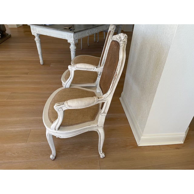 Early 19th Century French Country Cane Dining Chairs For Sale - Image 4 of 9