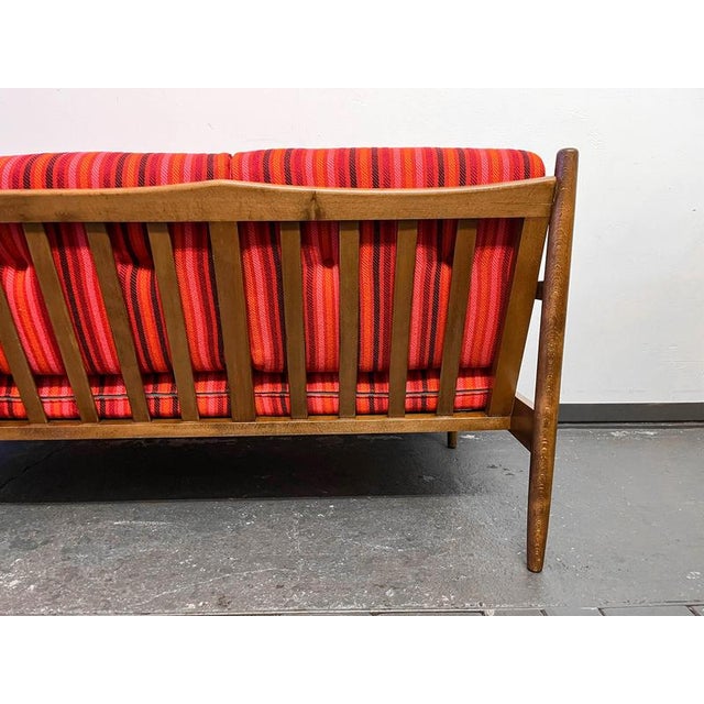Mid-Century Beech Sofa, 1960s For Sale - Image 14 of 18