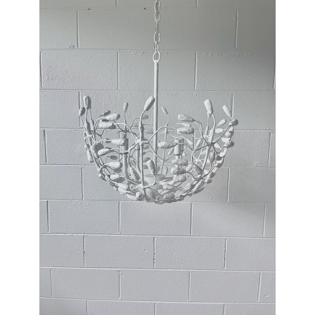 Stray Dog Designs White Landon Chandelier For Sale - Image 4 of 13