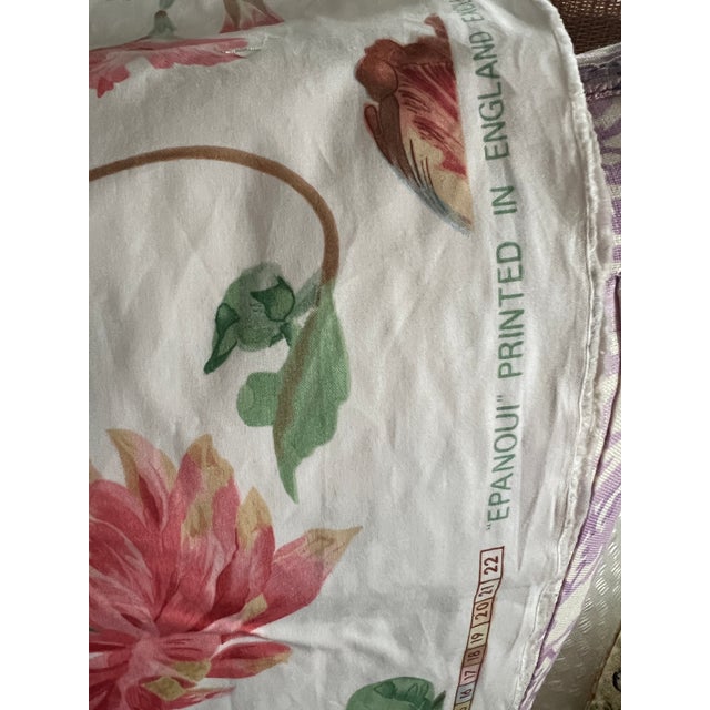 Schumacher F. Schumacher Floral Print Chintz Fabric For Sale - Image 4 of 7