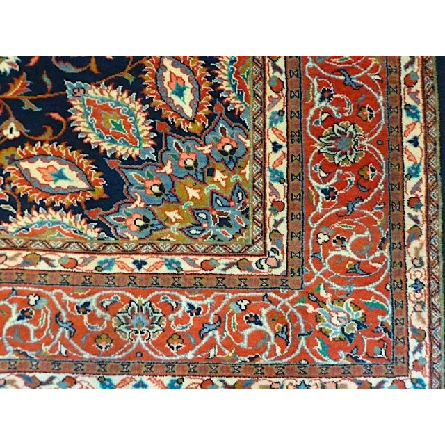 Sarough Mahallat Rug, 1970s For Sale - Image 4 of 12