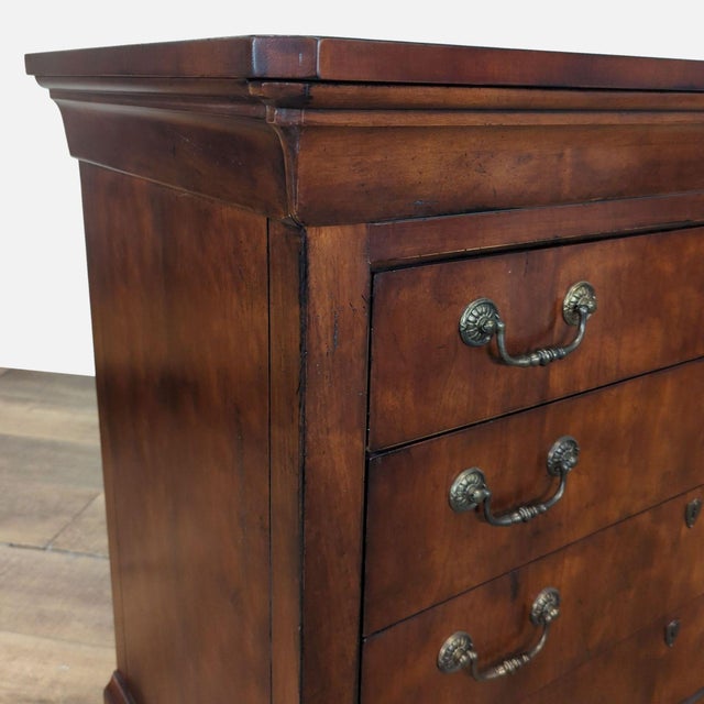 2010s Henredon Charles X Chippendale Style 5-Drawer Chest For Sale - Image 5 of 6