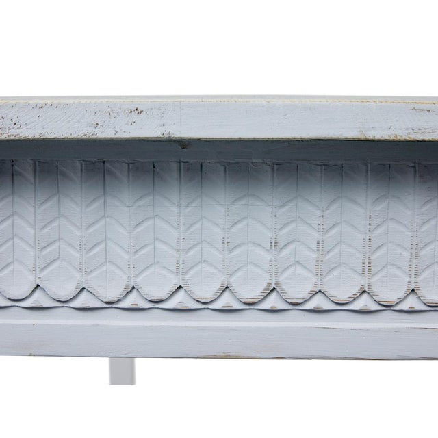 Antique Swedish Painted Pine Table, 1890 For Sale - Image 9 of 10